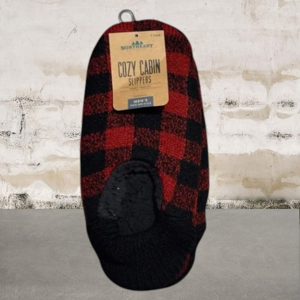 Red and Black Casual Socks for Everyday Comfort